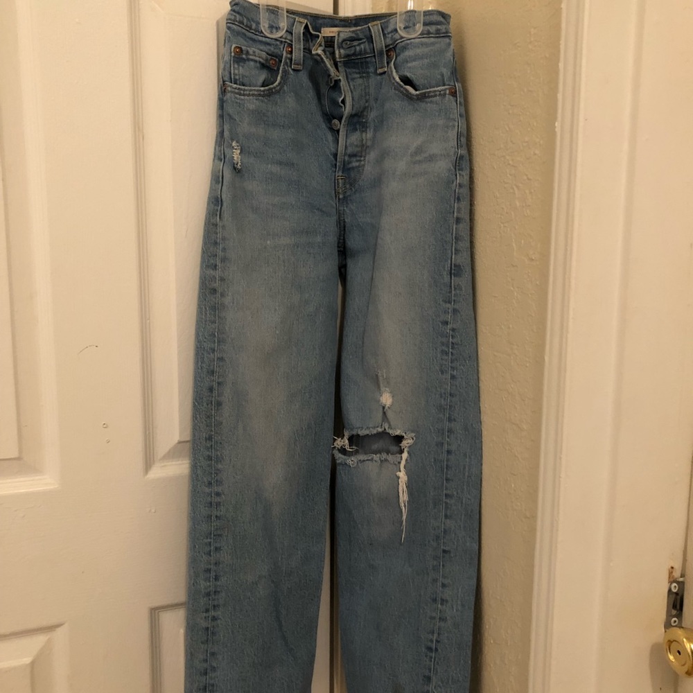 ribcage straight Levi jeans